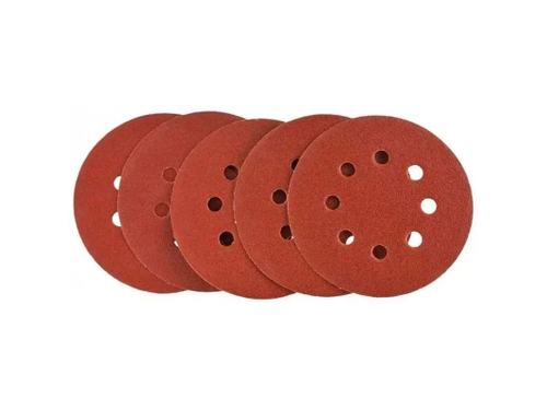 Круг абразивный на велюр осн зер 80 d125 8отв (10шт/уп)