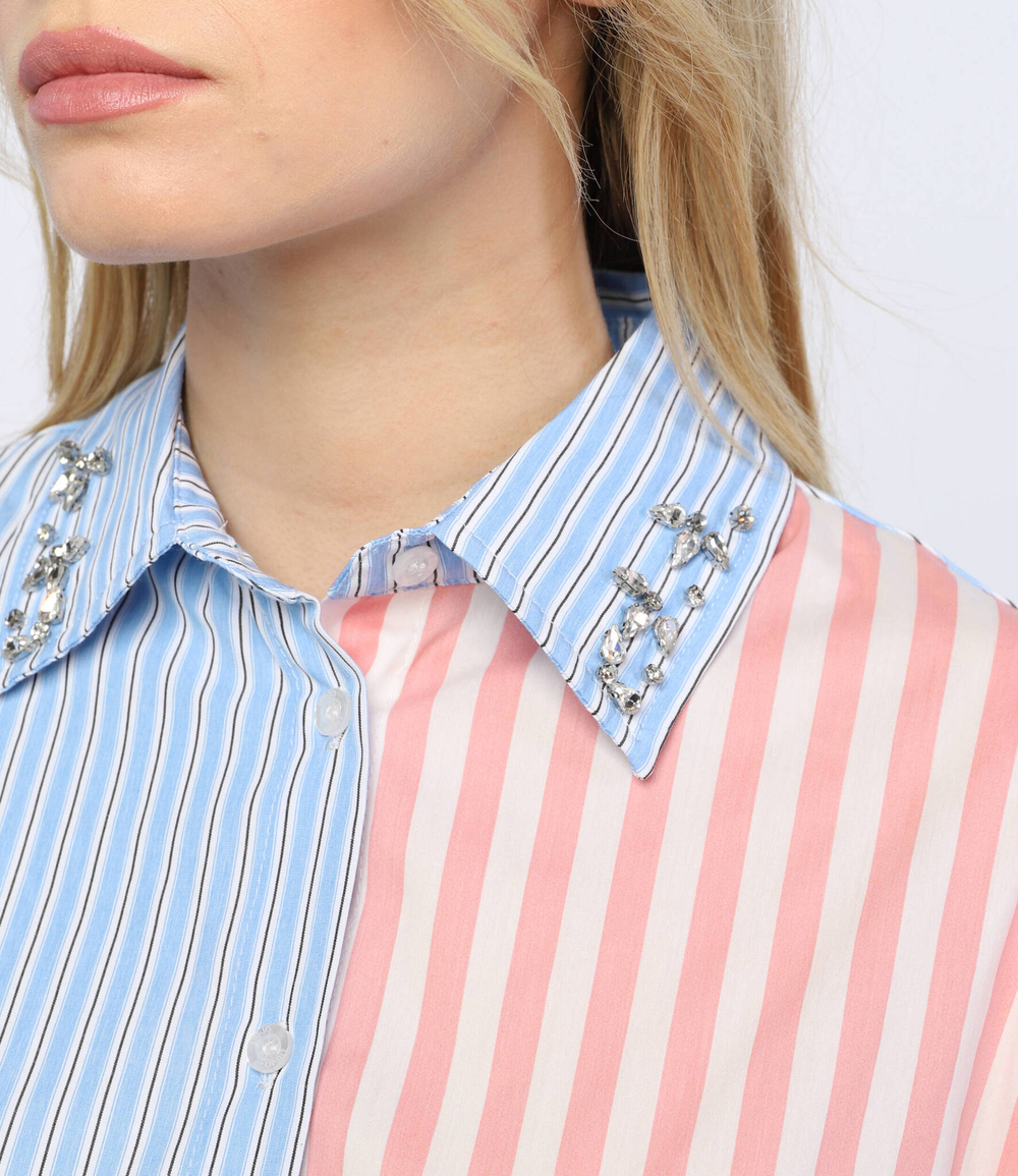 рубашка Liu Jo - голубой(WA2529 T3073)