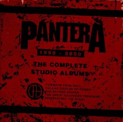 PANTERA. THE COMPLETE STUDIO ALBUMS 1990-2000 (5 CD Box Set)