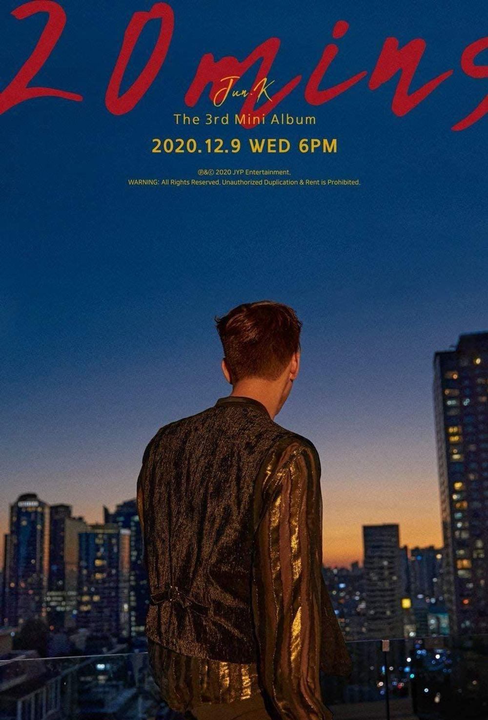 Альбом Jun.K - 20mins 3rd Mini Album