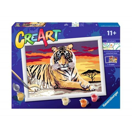 Ravensburger - Книжка-раскраска CreArt Tiger 289370
