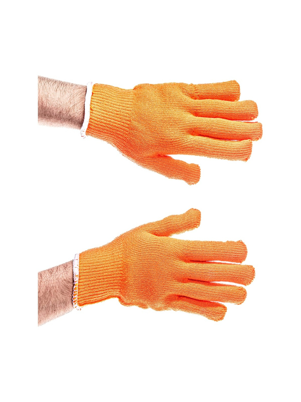 Утепленные акриловые перчатки с начесом Gigant 10 класс, 10 пар, размер 10, GHG-03-1