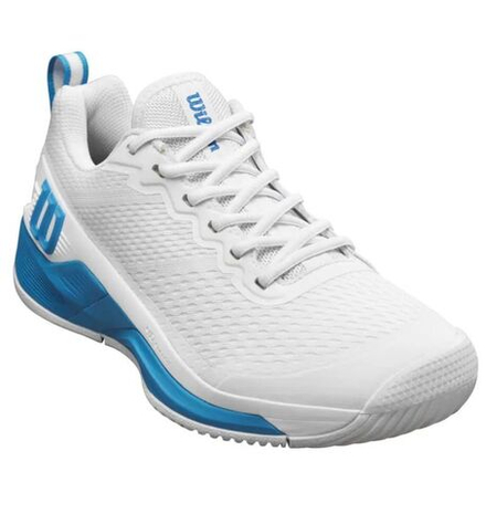 Теннисные кроссовки Wilson Rush Pro 4.5 - white/white/atomic blue