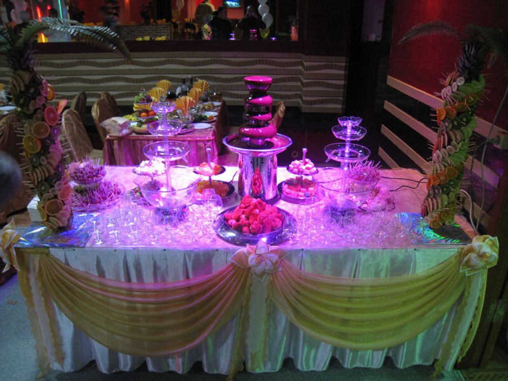 Свадебное оформление воздушными шарами