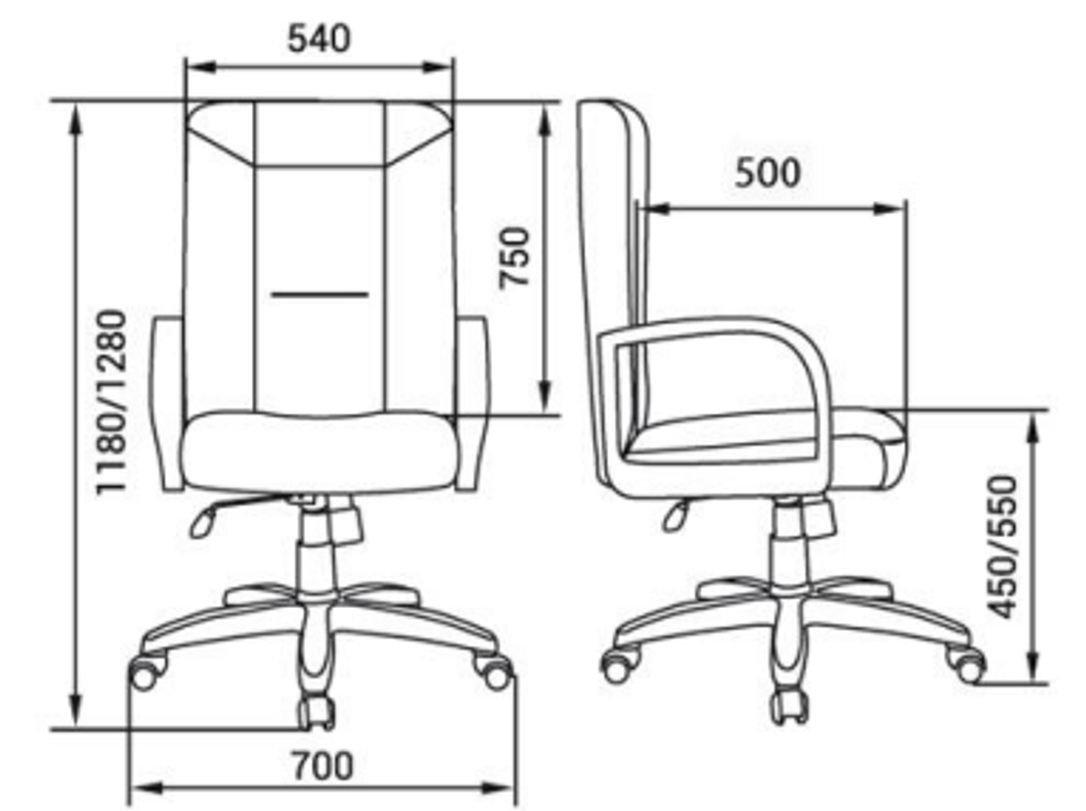 Кресло для руководителя БОНН СТАНДАРТ