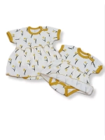 Платье-боди муслин для девочки