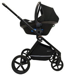 Детская коляска Sweet Baby Cupola New 3 в 1 Moon Black
