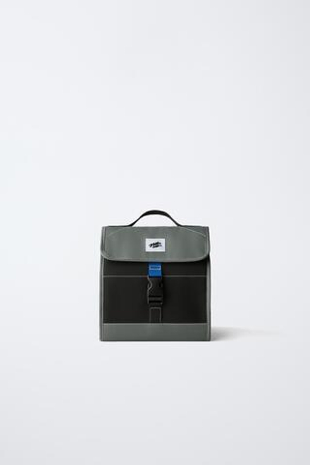 ZARA БАЗОВАЯ ШКОЛЬНАЯ МНОГОФУНКЦИОНАЛЬНАЯ СУМКА, СЕРЫЙ