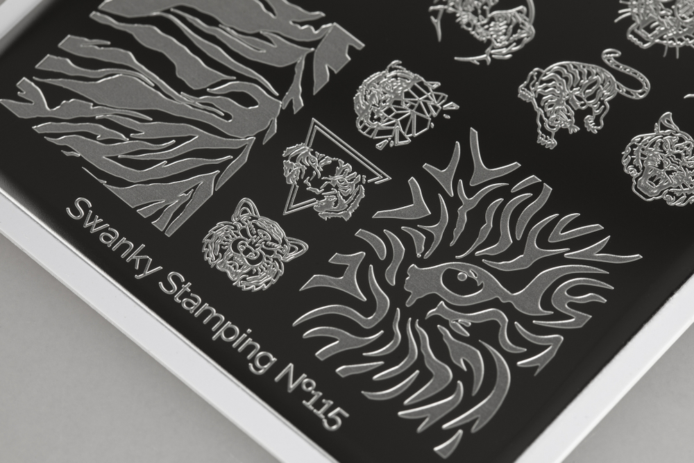 Пластина Swanky Stamping 115, маленькая 6*6см