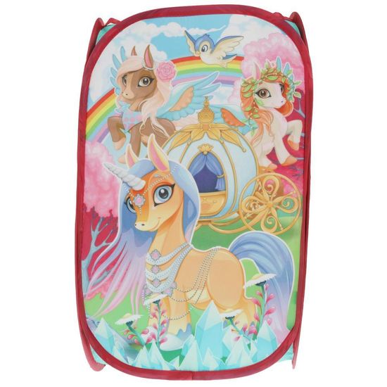 Корзина для игрушек единороги 36*58см ИГРАЕМ ВМЕСТЕ