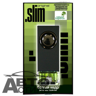 Ароматизатор на обдув SLIM - Белый Кедр SLMV -303 (8мл)