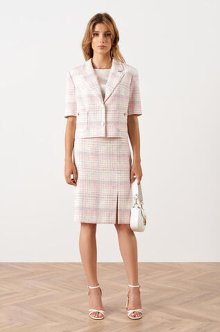 4842 Юбка женская (молочно-розовый)