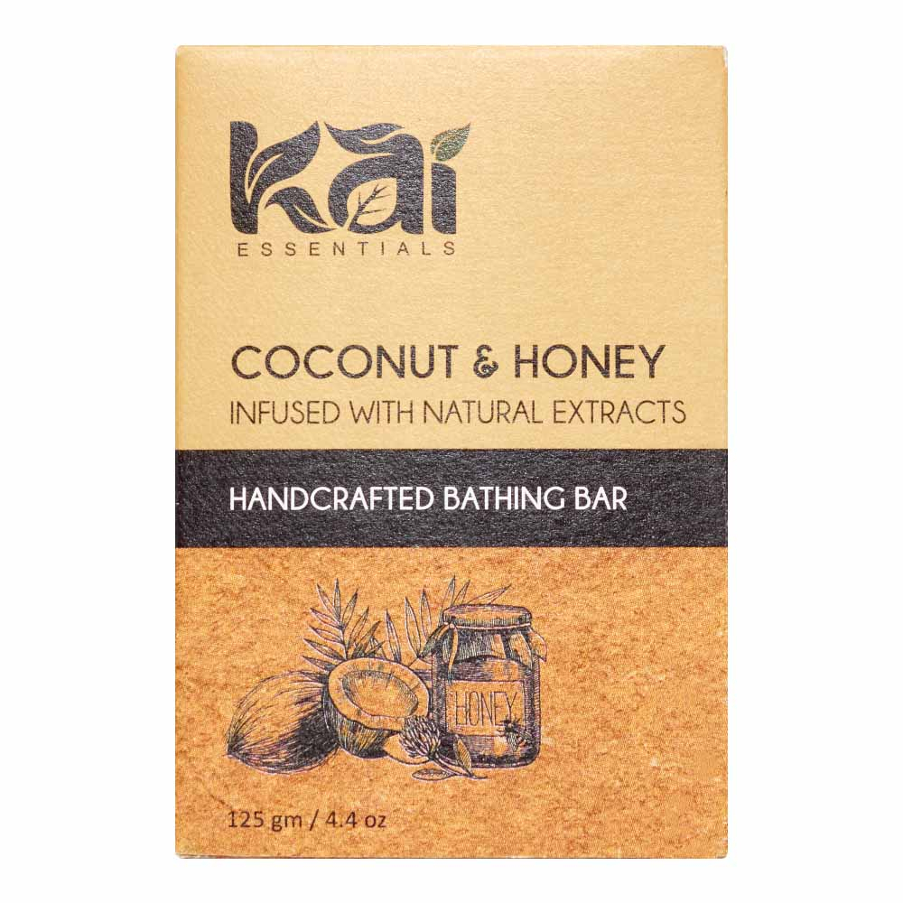 KAI ESSENTIALS Coconut & Honey Мыло Кокос и мёд 125г