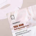 Укрепляющая тканевая маска с волюфилином и золотом MEDI-PEEL Tox-Bor Gold Boosting Mask