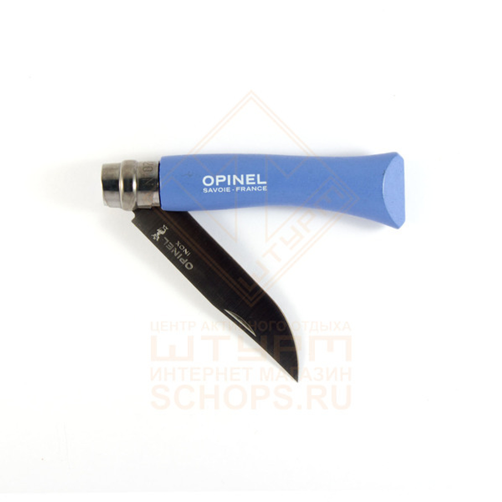 Нож складной Opinel 7 VRI Trekking, Blue