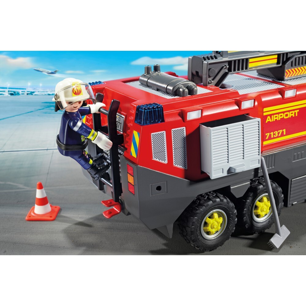 Playmobil - Пожарная машина для аэропорта City Action 71371X / артикул   71371X  / GTIN 4008789713711