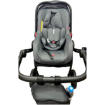 модульная коляска 3в1 Luxmom 92 , автолюлька /темно-серый цвет