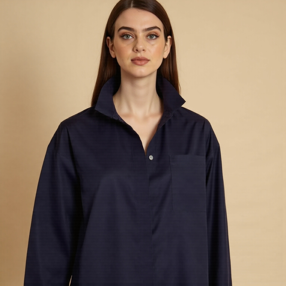 Хлопковая туника 'S Max Mara с разрезами