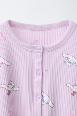 ZARA ПИЖАМА CINNAMOROLL © SANRIO, ЦВЕТ МАЛЬВЫ