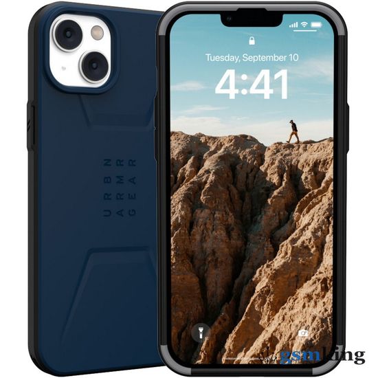 UAG Civilian with MagSafe Series Case for Apple iPhone 14 Plus Mallard (Синий) 114037115555