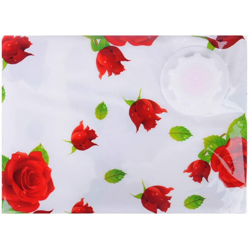 Пакет вакуумный для одежды 60х80 см, с рисунком, работает от пылесоса, 457-057