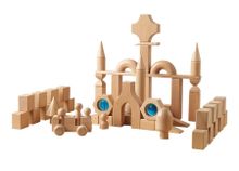 Строительные блоки из бука, 296 деталей