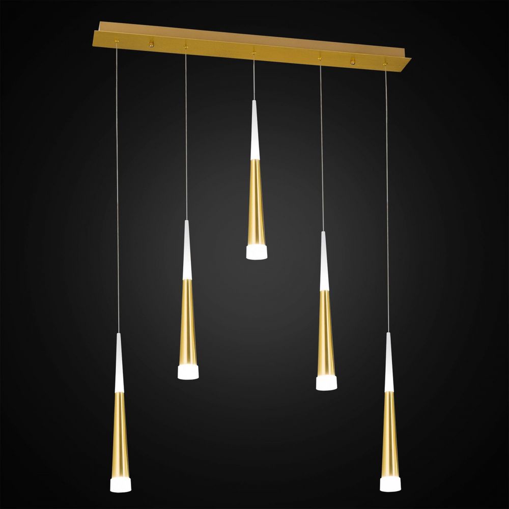 Citilux Вегас CL227052 LED Подвесной светильник Золото