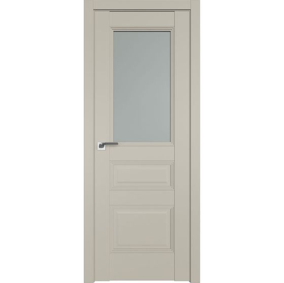 Фото межкомнатной двери unilack Profil Doors 67U шеллгрей стекло матовое
