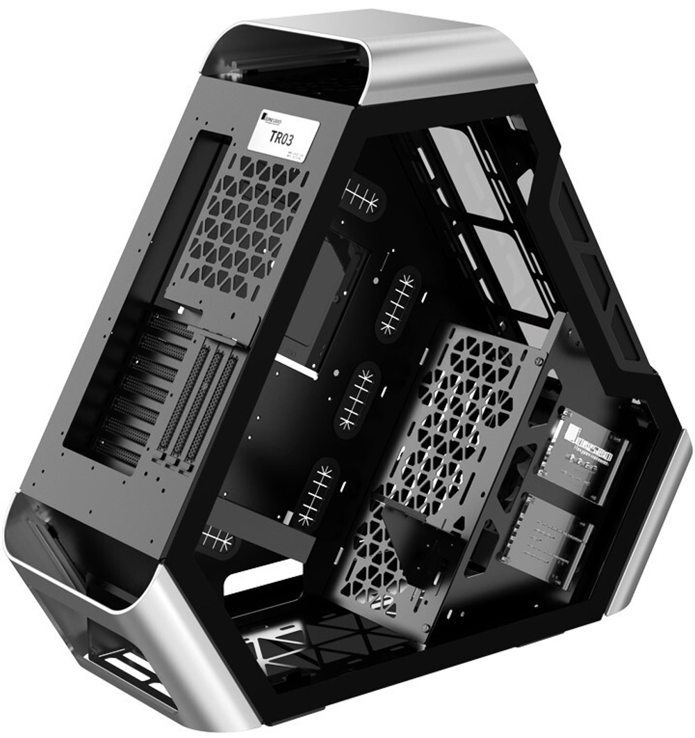 Корпус ATX JONSBO TR03-A Silver