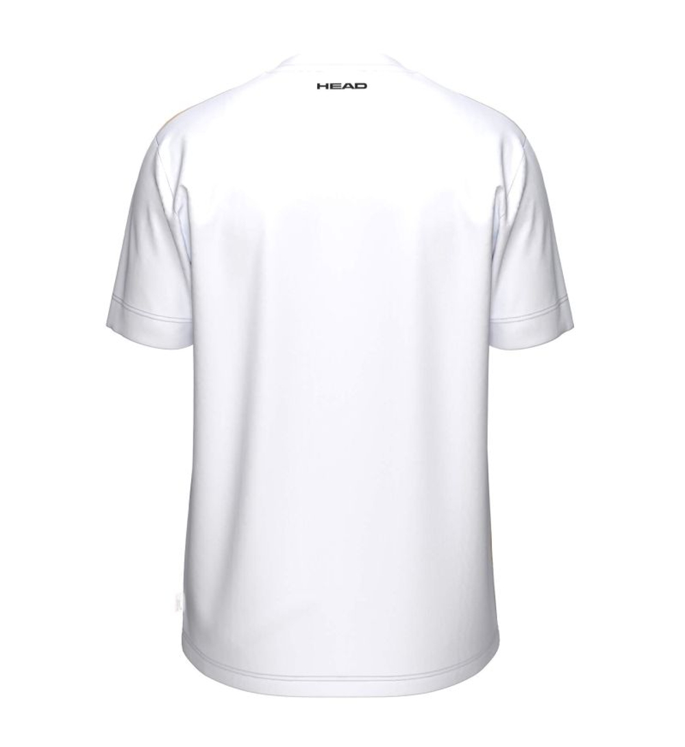 Теннисная футболка Head Blur - white/purple/orange