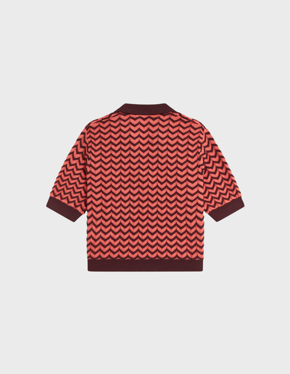 Джемпер-поло FRED PERRY Pointelle Knitted Shirt