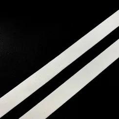 Резинка бретелечная белая 20 мм  (цв. 001), 640/20