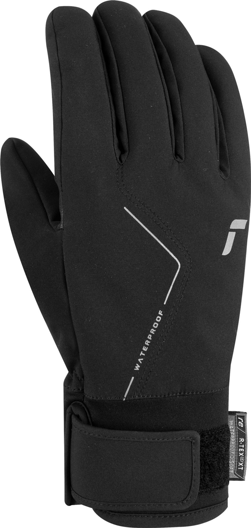 Перчатки горнолыжные REUSCH Diver X R-Tex Xt Touch-Tec Black/Silver (inch (дюйм):8)