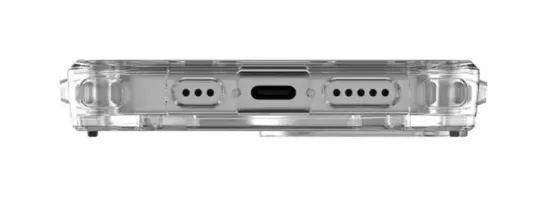 Чехол Uag Plyo для iPhone 15 Plus 6.7", цвет прозрачный (Ice)