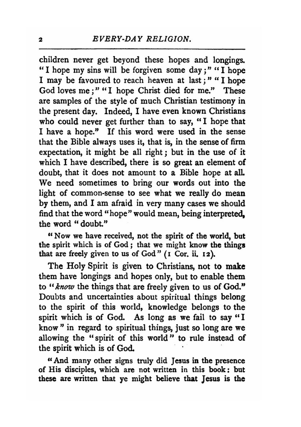Every-day religion. Or, The common-sense teaching of the Bible | H.W. Smith