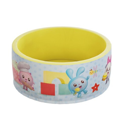 Romana Airpool Малышарики Детский сухой бассейн Профессии (голубой, без шариков)