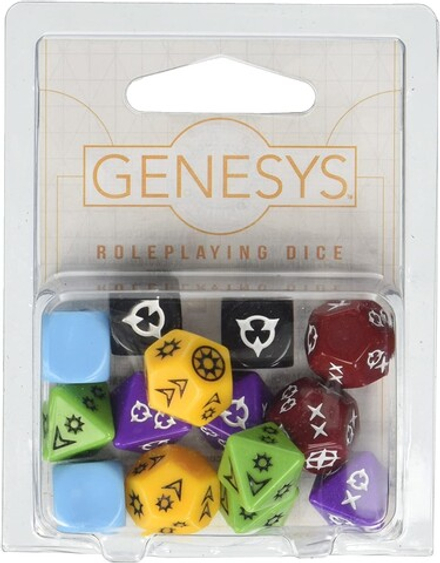 Набор игральных кубиков Генезис (Genesys)
