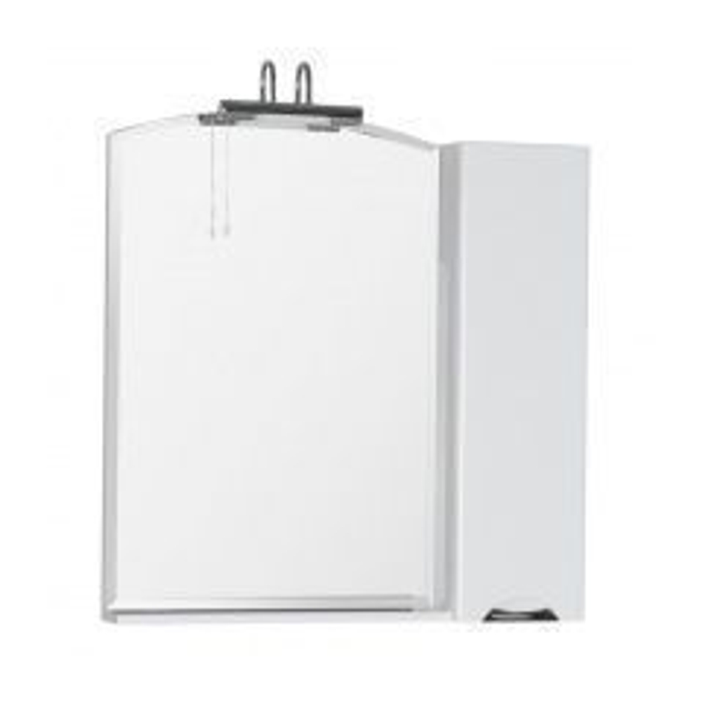 Зеркало-шкаф Aquanet Асти 85 белый