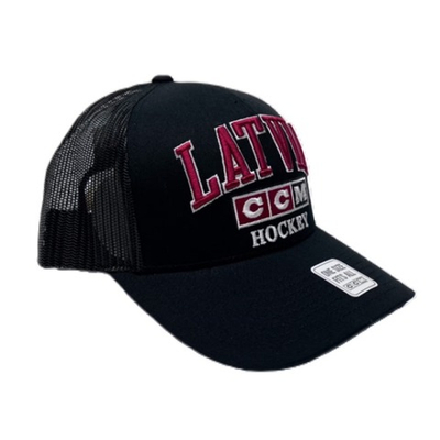 Бейсболка CCM Meshback Trucker Latvia SR