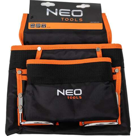 Карман для инструмента NEO Tools 8 гнезд, металлические петли 84-334