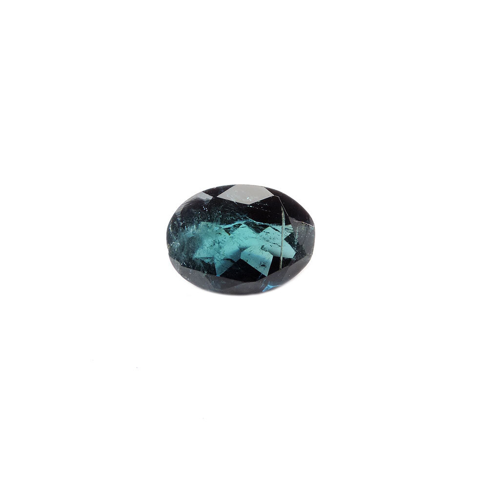 Вставка "Овал" турмалин синий 1.42ct
