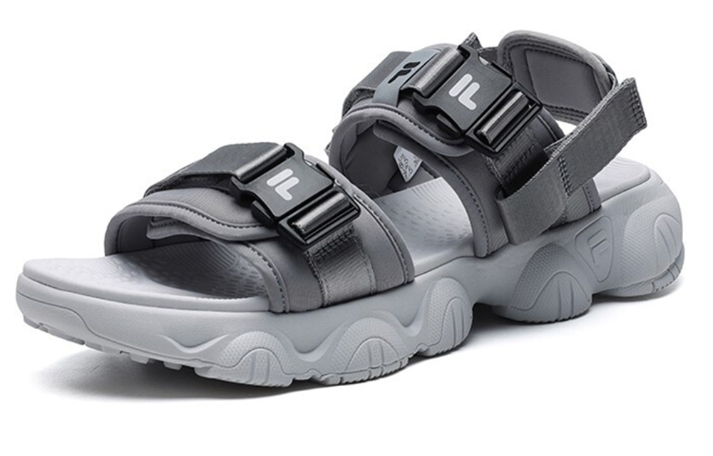 FILA Jagger Sandal trendy All-match sports sandals Men's alloy Gray