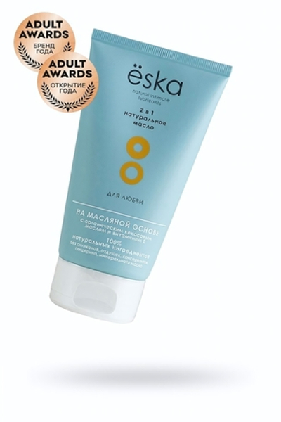 Лубрикант Ёska 2 в 1 на масляной основе 150 мл