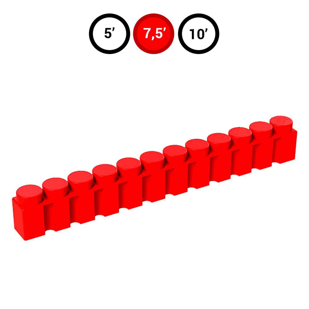 Балка красная для конструктора