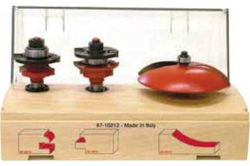 Набор фрез (3 шт; хвостовик 12 мм) FREUD PRO 97-10212
