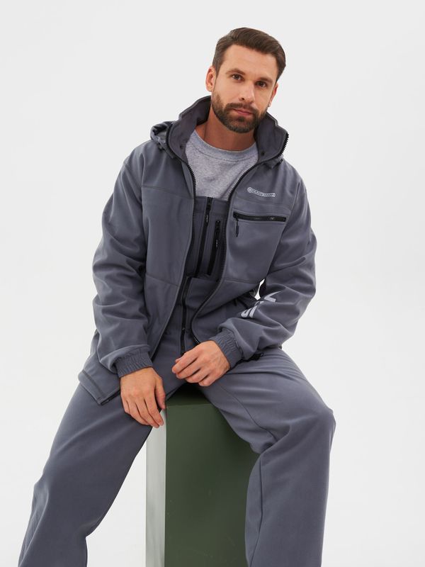 Костюм демисезонный Никс-Люкс ткань Alova Windblock цвет Серый