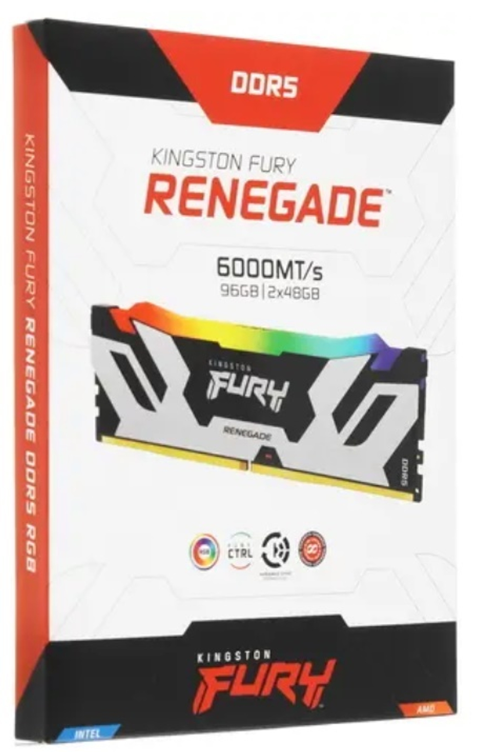 Модуль памяти DDR5 96GB (2*48GB) Kingston FURY KF560C32RSAK2-96