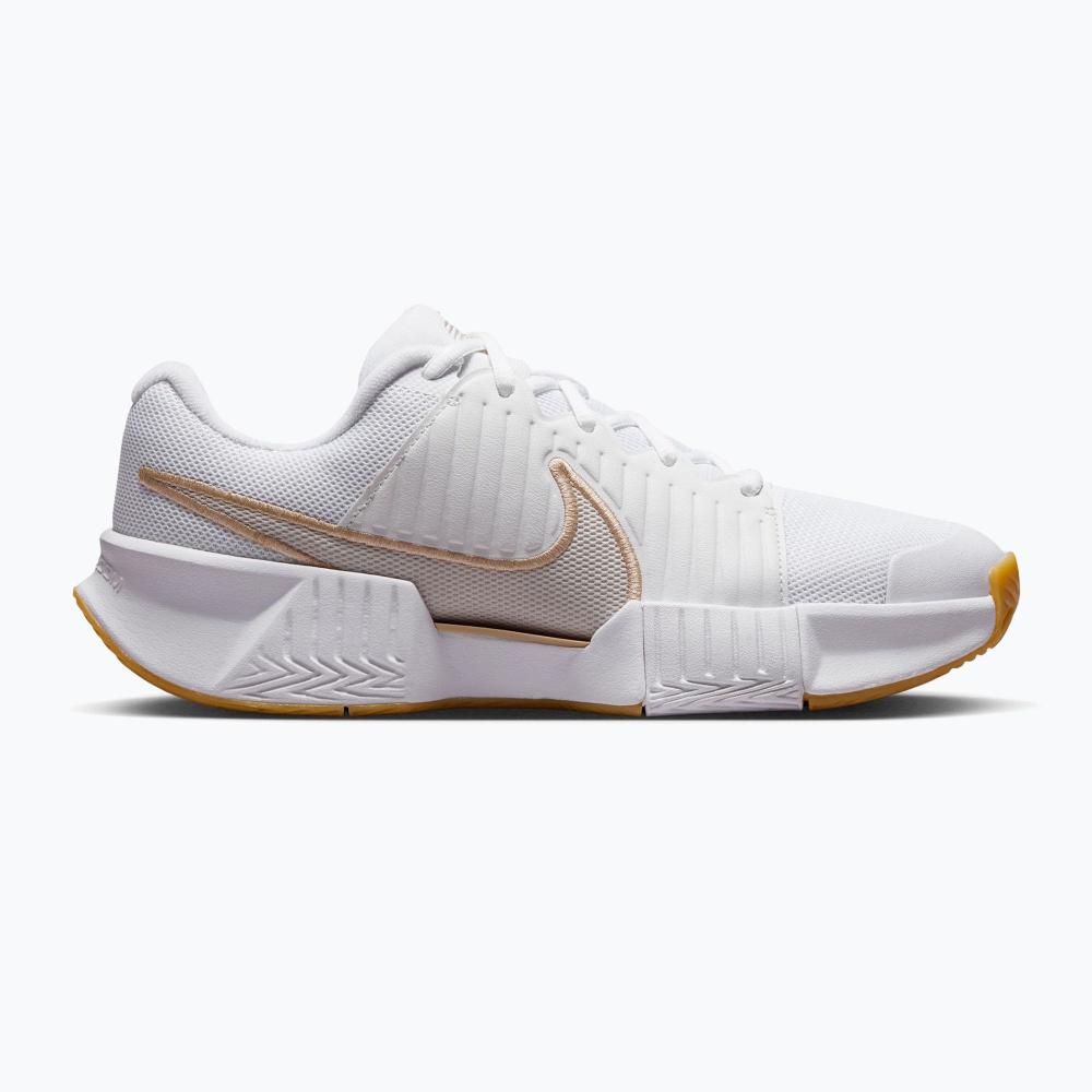Женские Теннисные кроссовки Nike GP Challenge Pro white/summit white/linen/light orewood brown