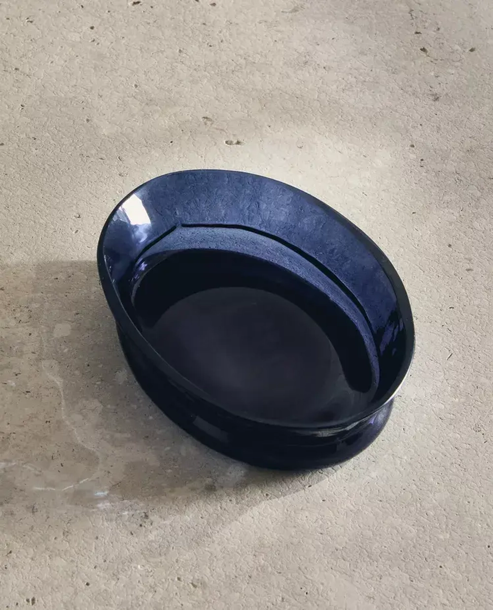 ZARA HOME МЫЛЬНИЦА ИЗ СТЕКЛА, СИНИЙ