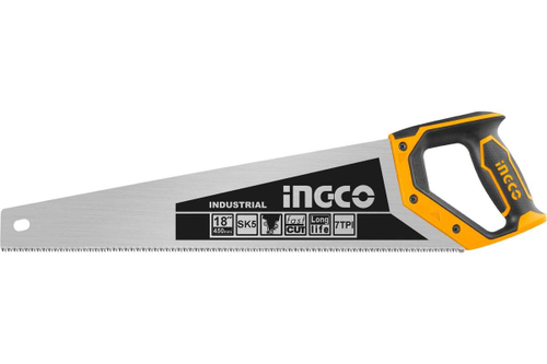 Ножовка по дереву INGCO INDUSTRIAL 450 мм HHAS28450